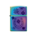 Zippo Horseshoe Clovers Design Spectrum Windproof Lighter