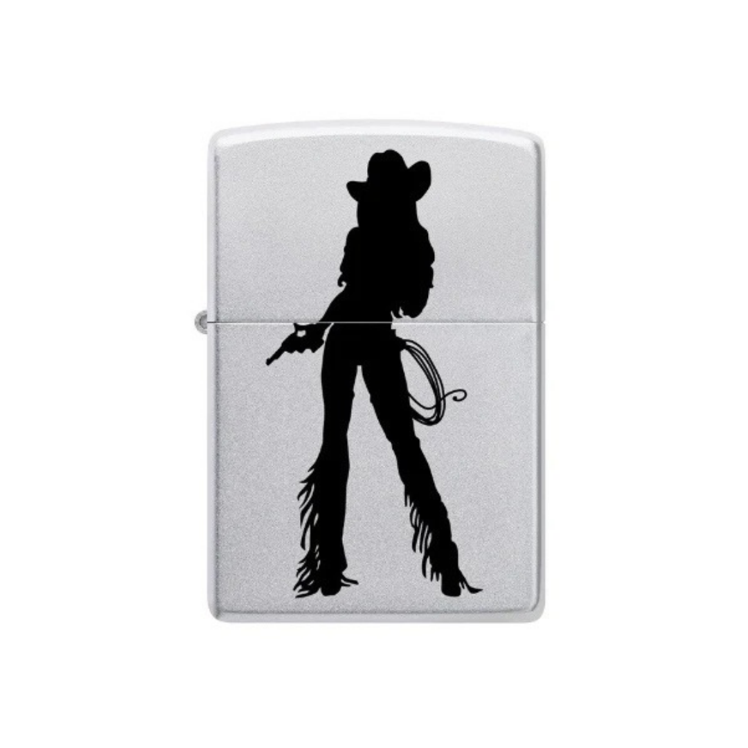 Zippo Silhouette Cowgirl - Lighter