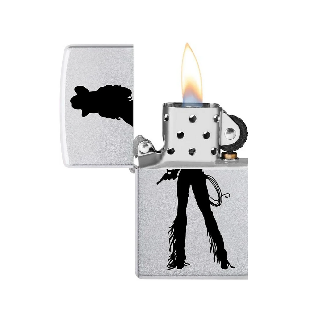 Zippo Silhouette Cowgirl - Lighter
